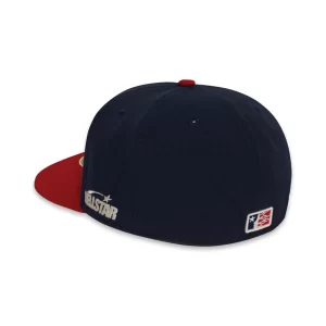 Blue Fitted Hellstar Baseball Hat