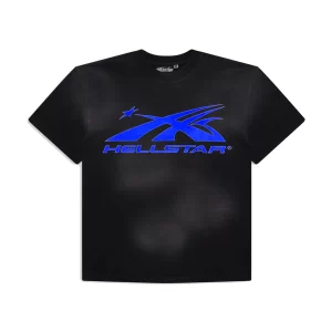 Blue Hellstar Sports Core Gel Logo T-Shirt