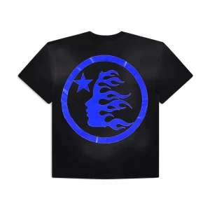 Blue Hellstar Sports Core Gel Logo T-Shirt