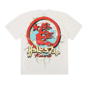 HELLSTAR STUDIOS HEAVEN ON EARTH CREAM TEE