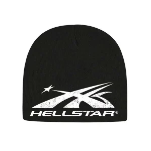 HELLSTAR STUDIOS HELLSTAR LOGO BEANIE BLACK