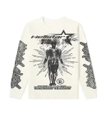 HELLSTAR STUDIOS VICTORY THERMAL LONG SLEEVE CREAM,