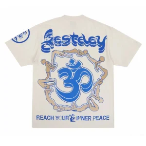 HELLSTAR STUDIOS YOGA CREAM TEE.