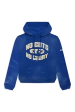 Hellstar Blue Hoodie No Guts No Glory