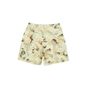 Hellstar Camo Embroidered Shorts