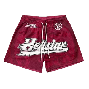 Hellstar Casual Red Shorts