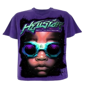 Hellstar Goggles Purple Shirt