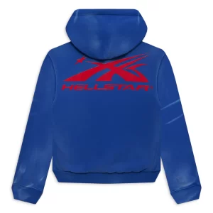 Hellstar Sports Hoodie Blue