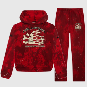 Hellstar Sports Tracksuit - Red