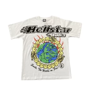 Hellstar Studious White Globe Tee