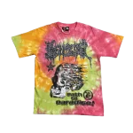 Hellstar Tie Dye Skull T-Shirt