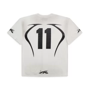 Hellstar White Warm Up T-Shirt