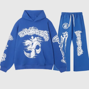 Hellstar Yoga Sweatsuit - Blue