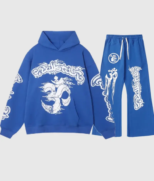 Hellstar Yoga Sweatsuit - Blue