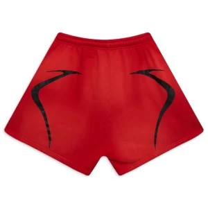 Red Hellstar Warm Up Shorts