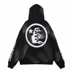 Hellstar Acid Wash Black Hoodie