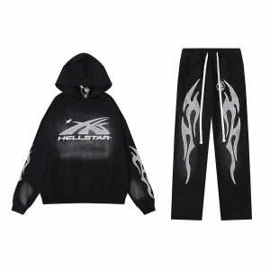 Hellstar Basic Black Sweatsuit