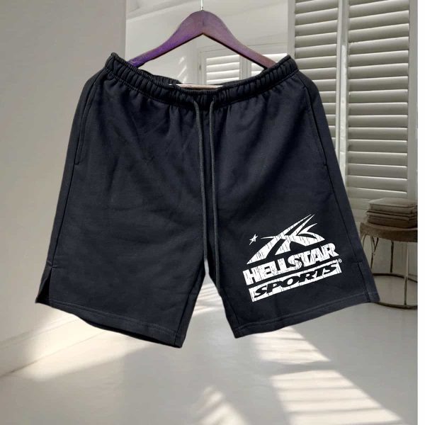 Hellstar Black Shorts