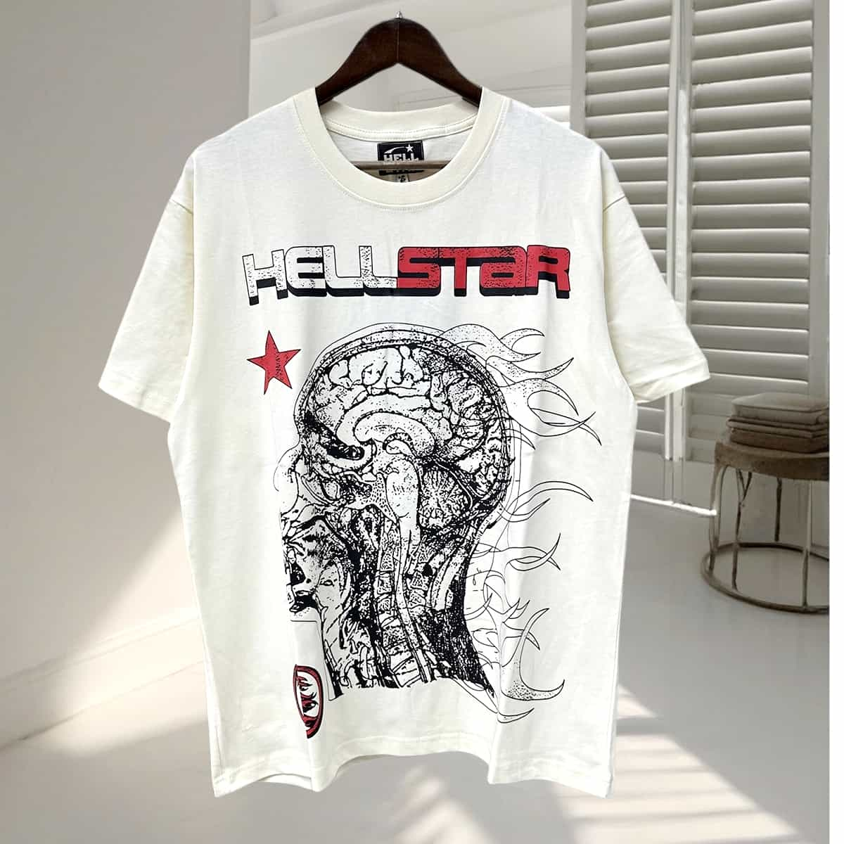 Hellstar Human White Shirt