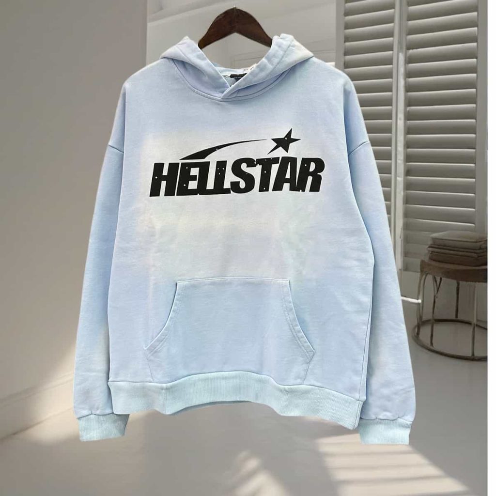 Hellstar Sky Blue Hoodie