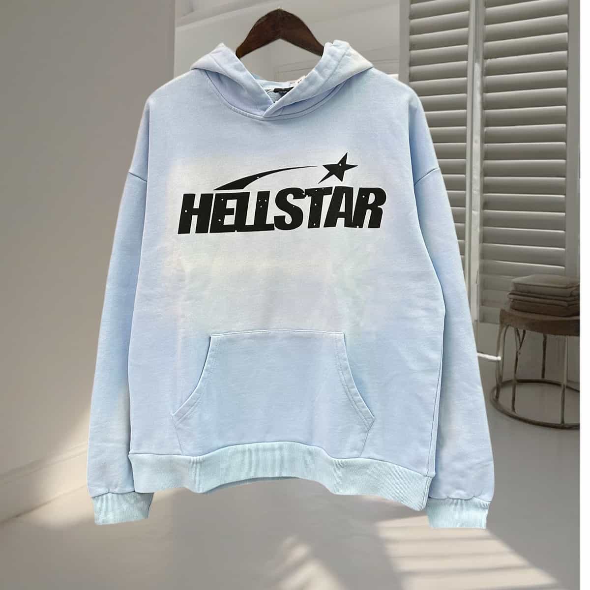 Hellstar Sky Blue Hoodie