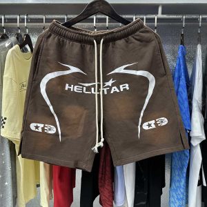 Hellstar Sports Brown Shorts