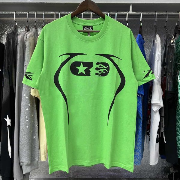 Hellstar Sports Green Shirt