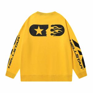 Hellstar Yellow Long Sleeves