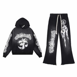 Hellstar Yoga Black Tracksuit